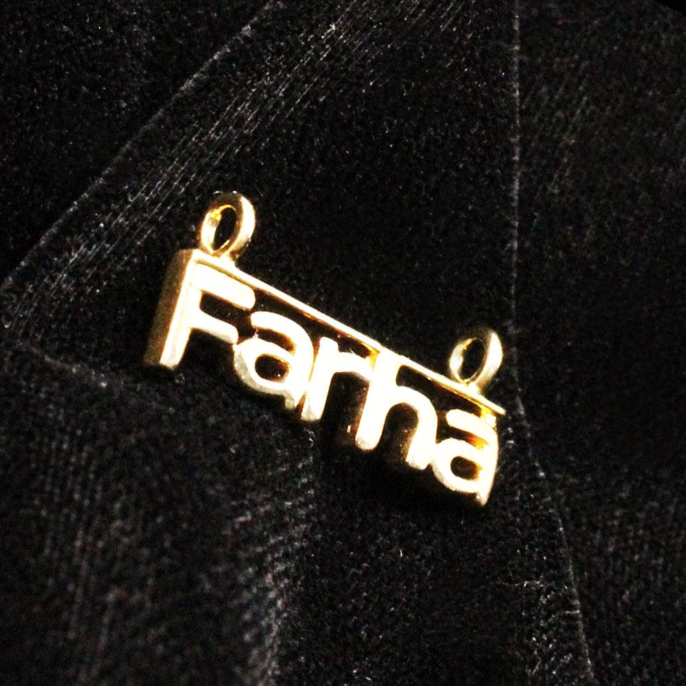 Farha name store locket