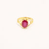 Birth Stone Finger Ring(Ruby)